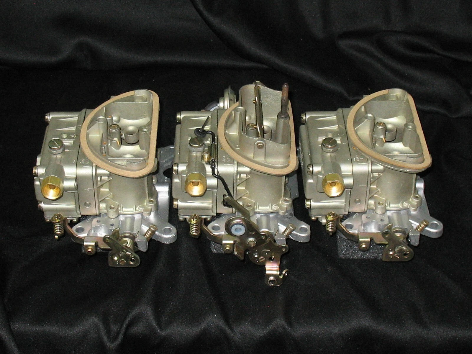 1970 MOPAR Holley Six-pack 340 Holley Mechanical Carburetors 4782 4783 Restored